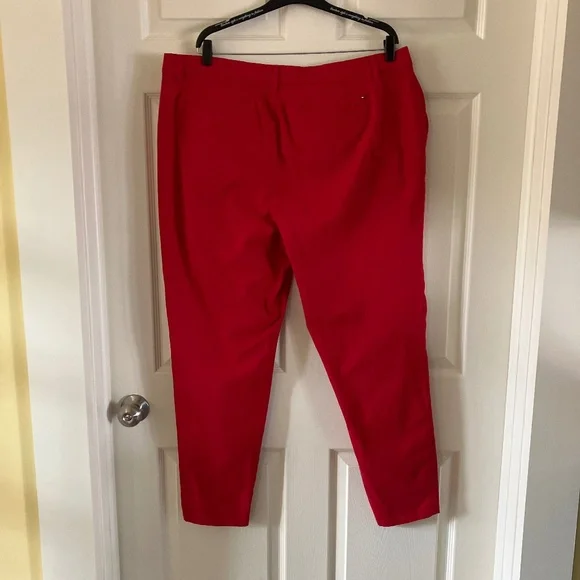 Tommy Hilfiger Red Chino Pants Holiday - Picture 2 of 3